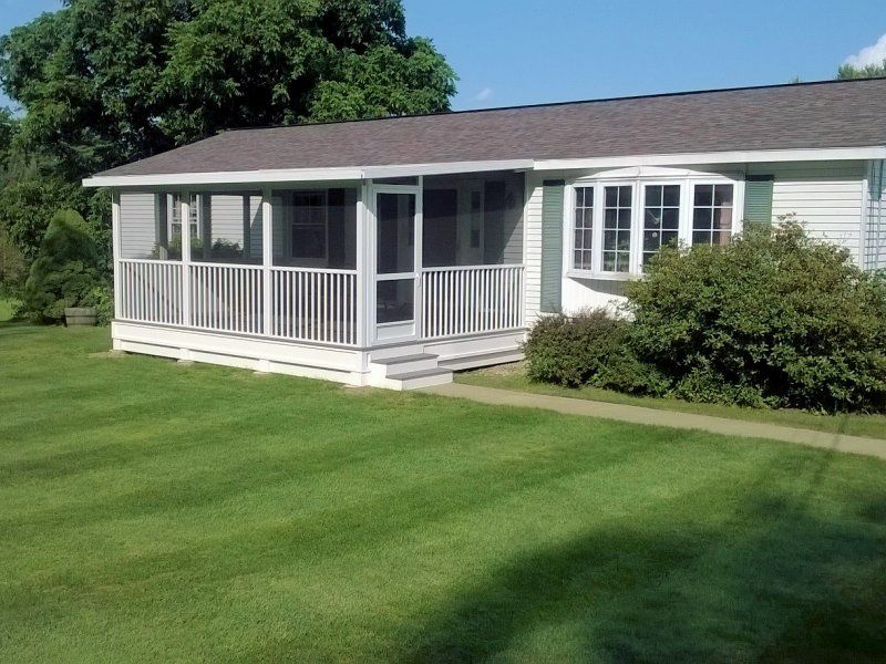 With Railing & Pickets